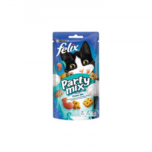 FELIX Party Mix-poslastica za mačke Ocean Mix 60g